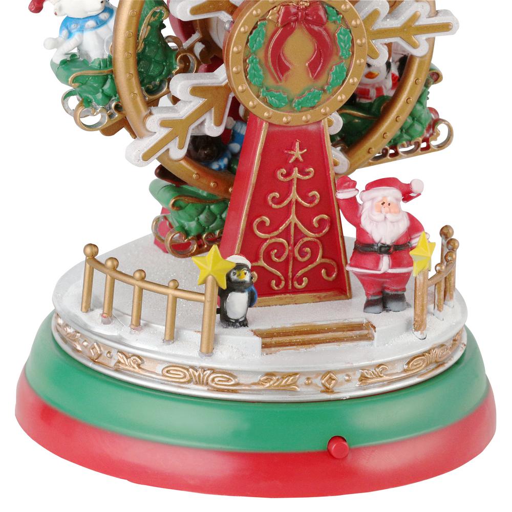 Home Accents Holiday 7 In Animated Musical Ferris Wheel With Led