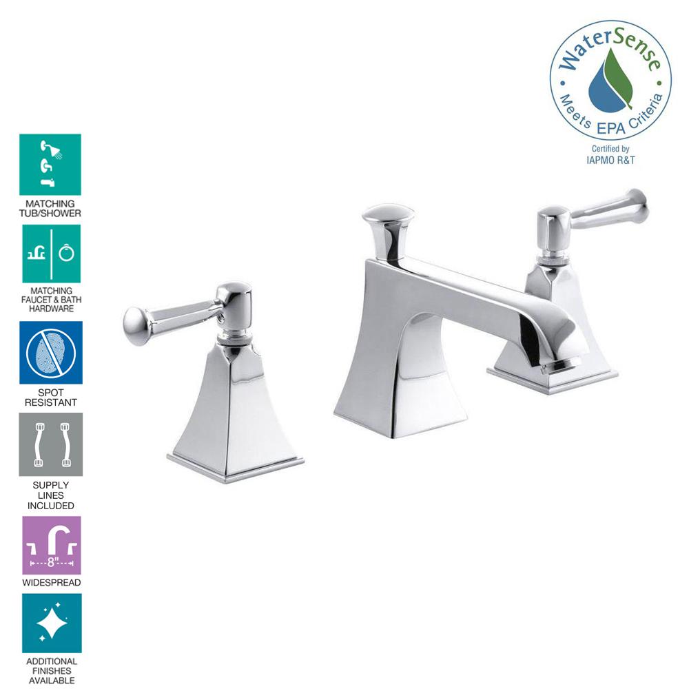 Kohler Memoirs 8 In Widespread 2 Handle Low Arc Water Saving