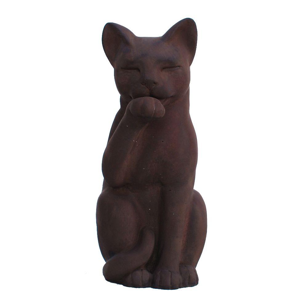 cat garden statue home depot