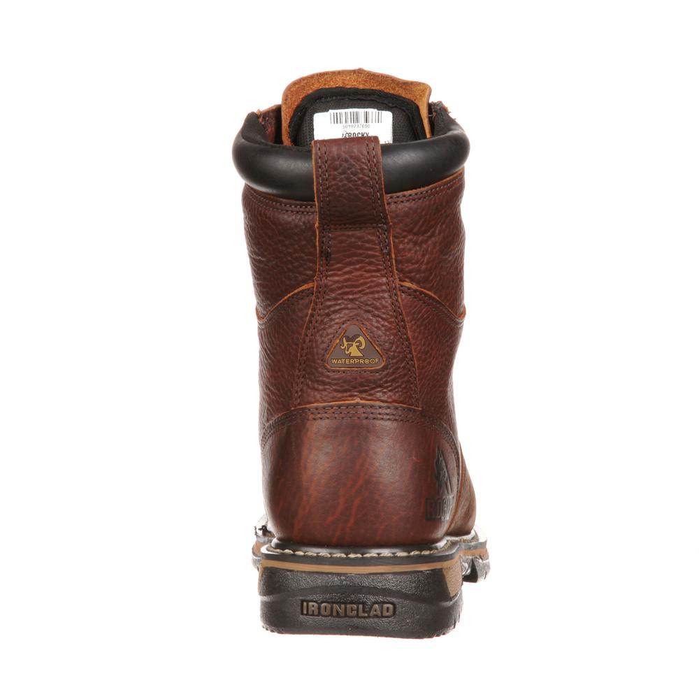 rocky ironclad steel toe waterproof work boots