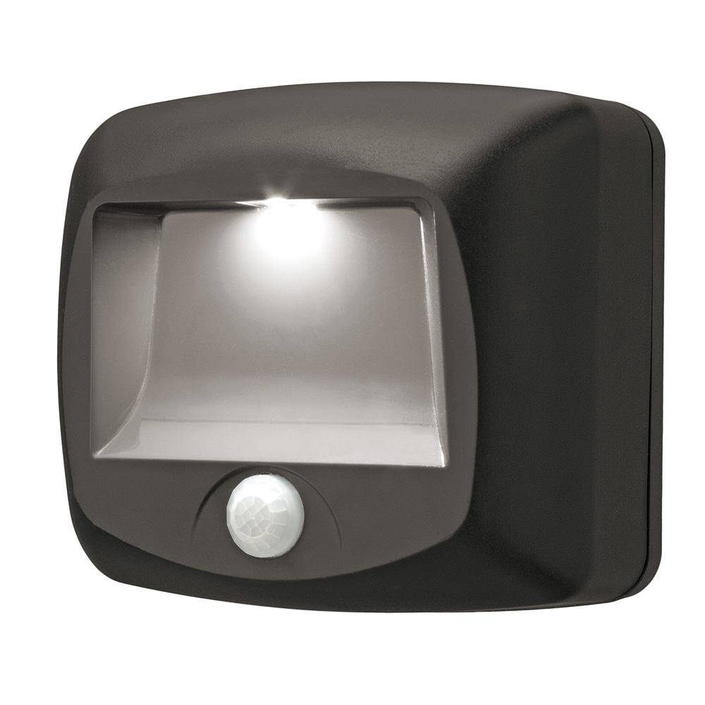 Step And Stair Lighting Motion Sensing The Home Depot Wireless Bronze Outdoor Motion Sensing Step Deck Light