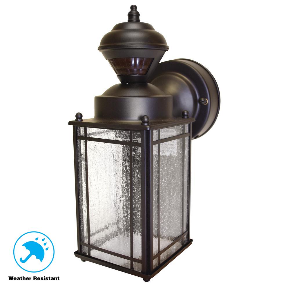 Hampton Bay Shaker Cove Mission 150 Degree Outdoor Oiled Rubbed Bronze