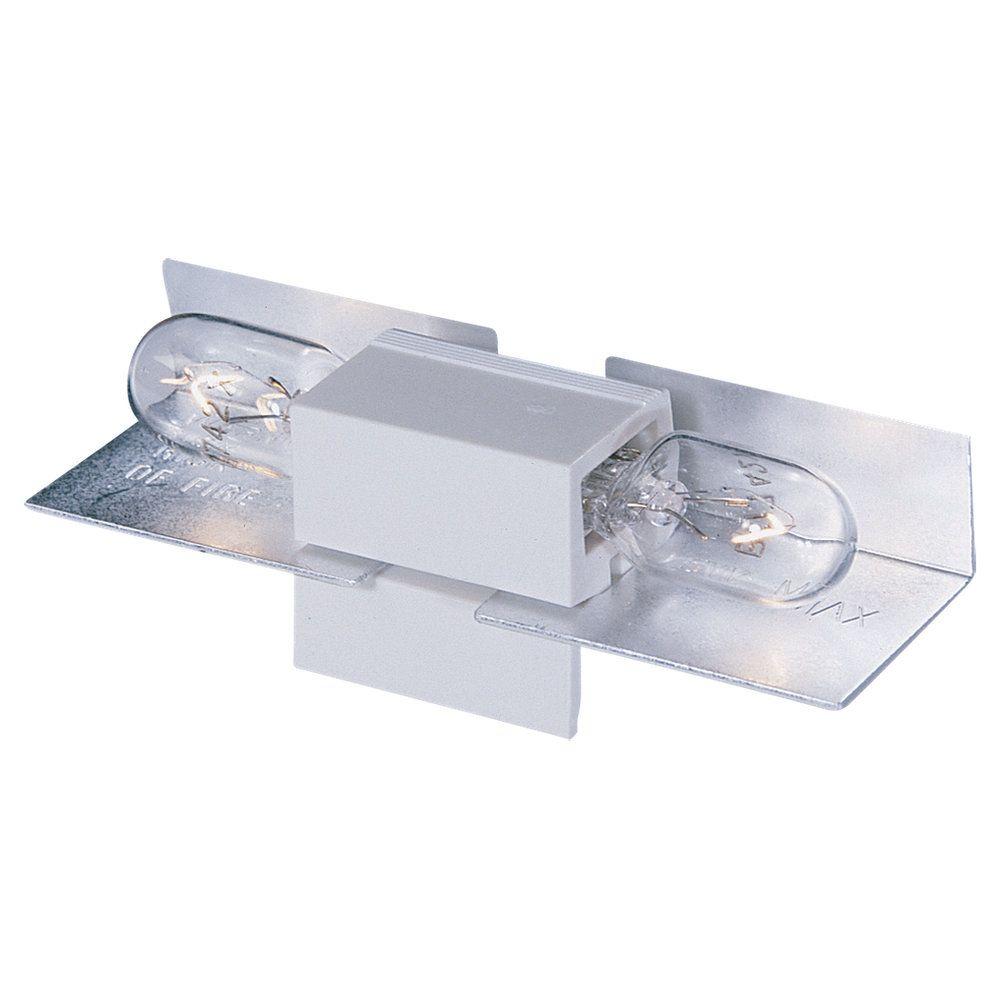 LBL Lighting Ambiance White Lx Wedge Base Lamp Holder942815 The