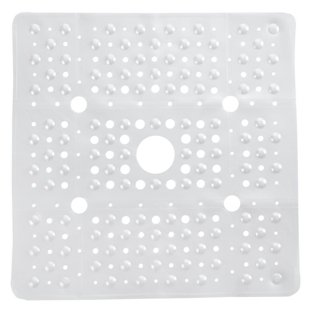 Slipx Solutions 27 In X 27 In Extra Large Square Shower Mat In