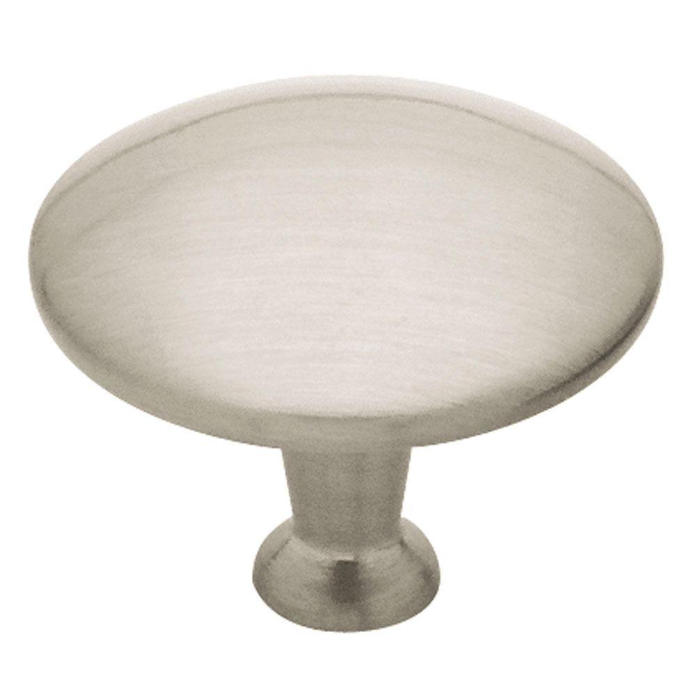 Liberty 11/4 in. (32mm) Satin Nickel Triangle Base Knob