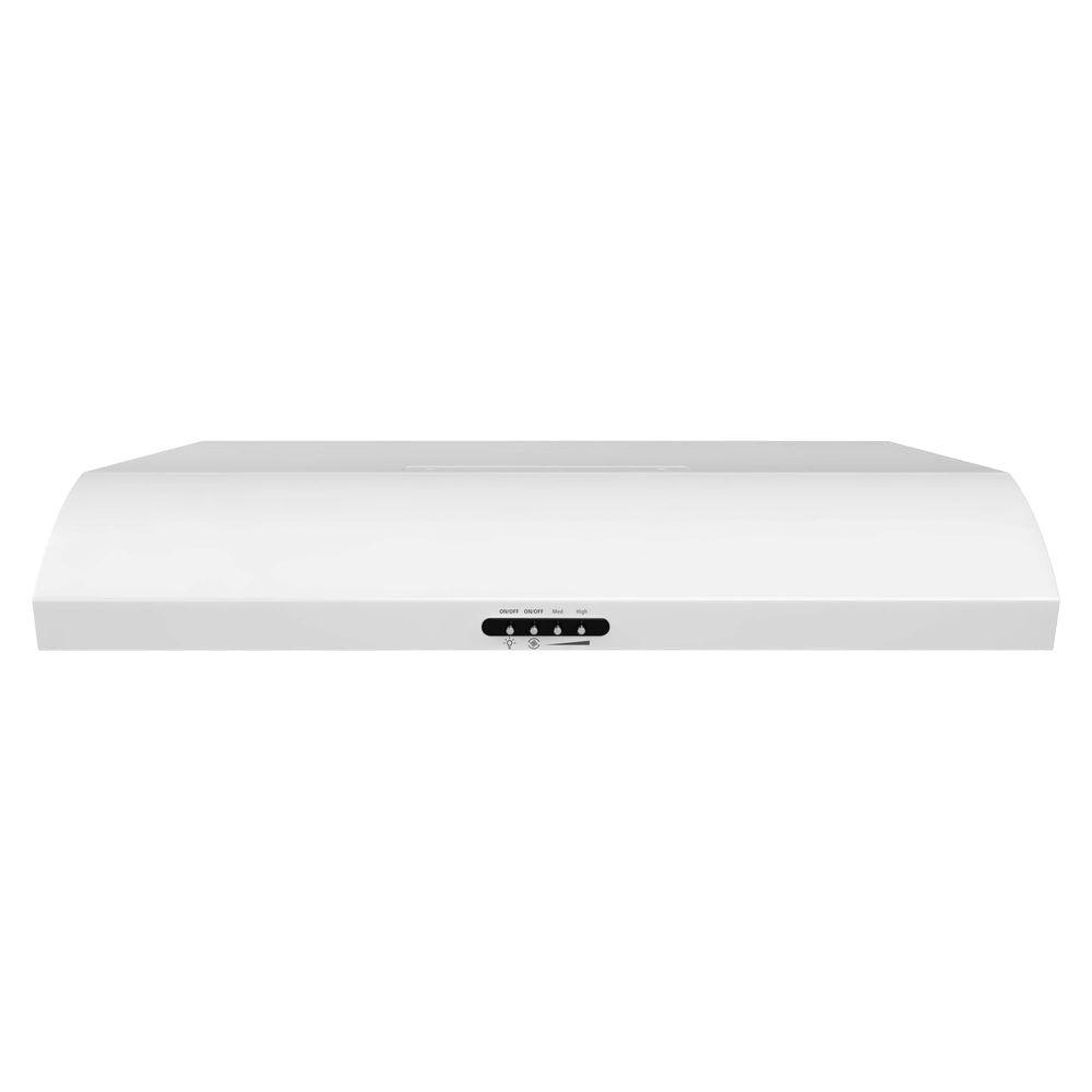 30 in. Convertible Under Range Hood in WhiteUXT4230ADW The