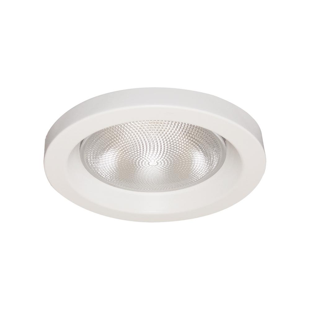 Shower Recessed Lighting The Home Depot 6 In White Open Shower Recessed Trim Thomas Lighting