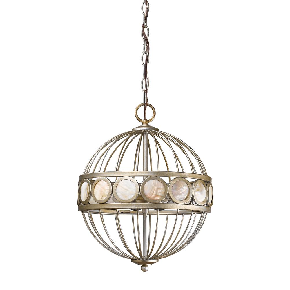 Bel Air Lighting Apollo 8 Light Antique Silver Leaf Chandelier 70659 Aria 3 Light Indoor Antique Silver Chandelier
