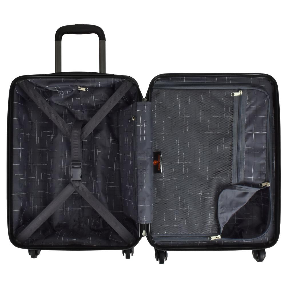 us traveler luggage hardside spinner