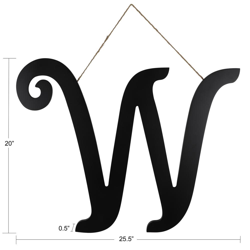 Letter Wood Decorative Letters Wall Decor The Home Depot