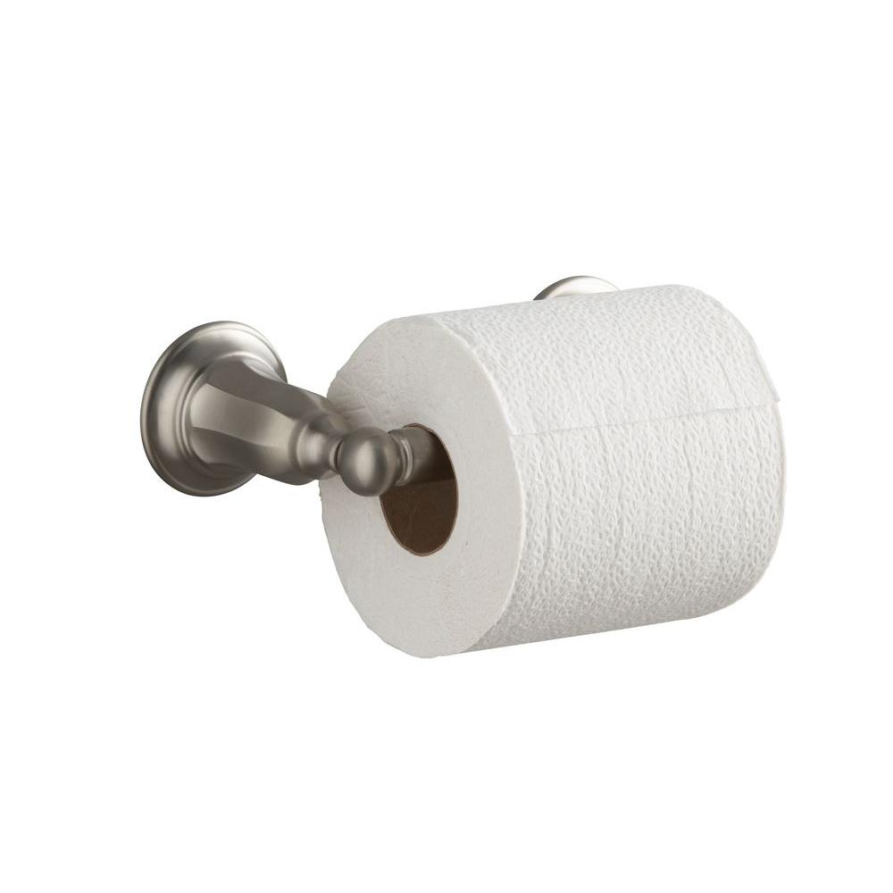 Kohler Willamette Toilet Tissue Holder Vibrant Brushed Nickel