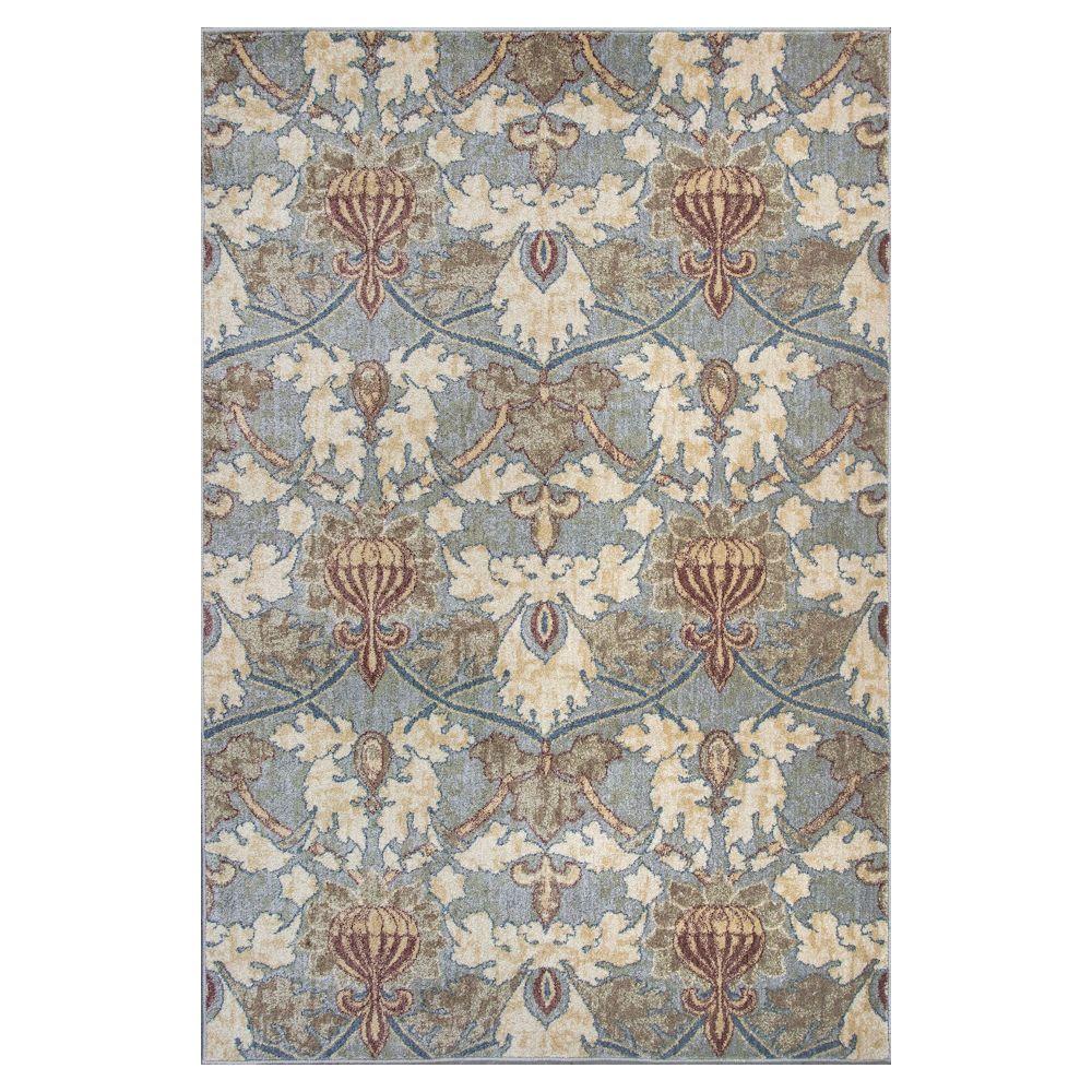 Nuloom Vintage Lindsy Rug Blue Target Nuloom Vintage Lindsy Blue 5 Ft 3 In X 7 8 Area