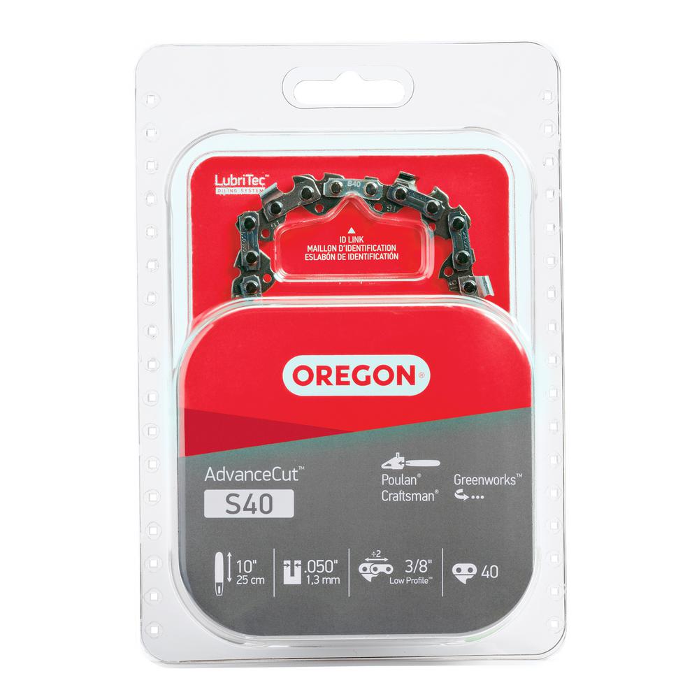 Oregon 10 in. Chainsaw ChainS40 The Home Depot
