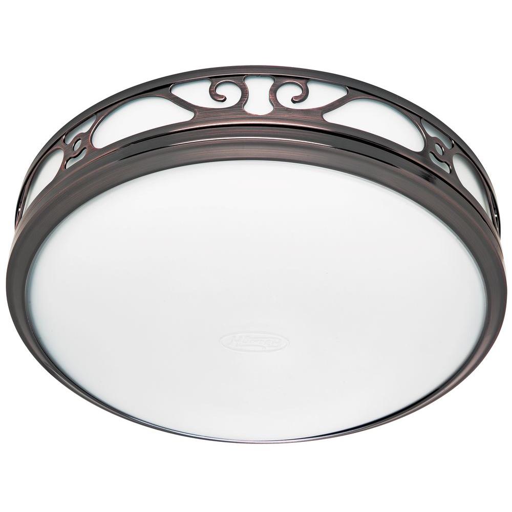 13 19 Light Flush Mount Bath Fans Bathroom Exhaust Sona Quiet Decorative Imperial Bronze 110 Cfm Bath Fan With Light