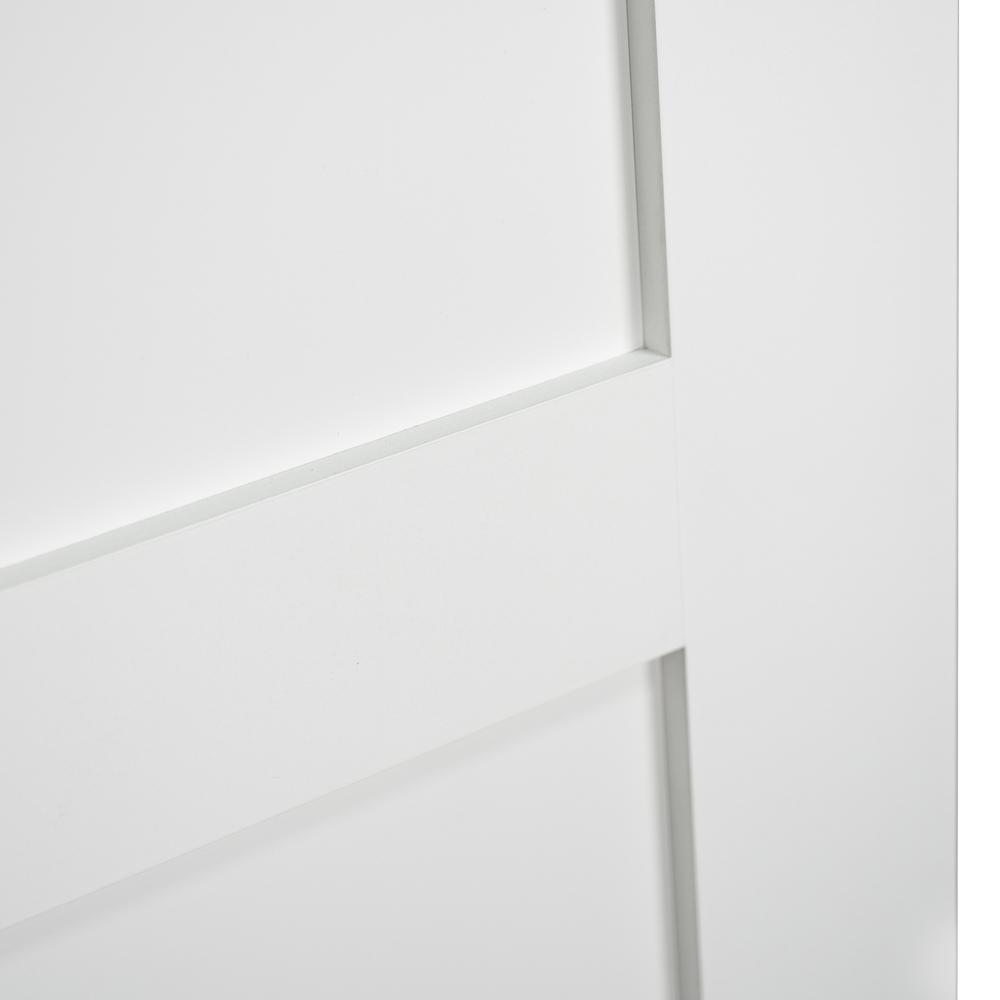 Kimberly Bay 24 In X 80 In White 2 Panel Shaker Solid Core Pine Interior Door Slab