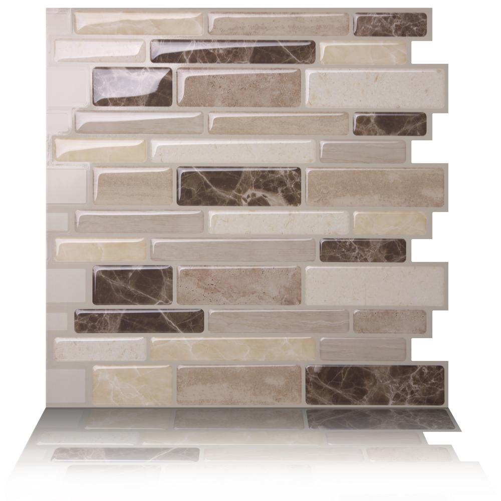 Tic Tac Tiles Flooring The Home Depot H L And Stick Self