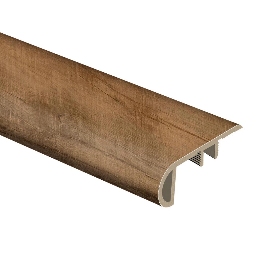 Zamma Basin Ridge 1 In Thick X 2 1 2 In Wide X 94 In L Vinyl Stair Nose Molding 0157543970 The Home Depot