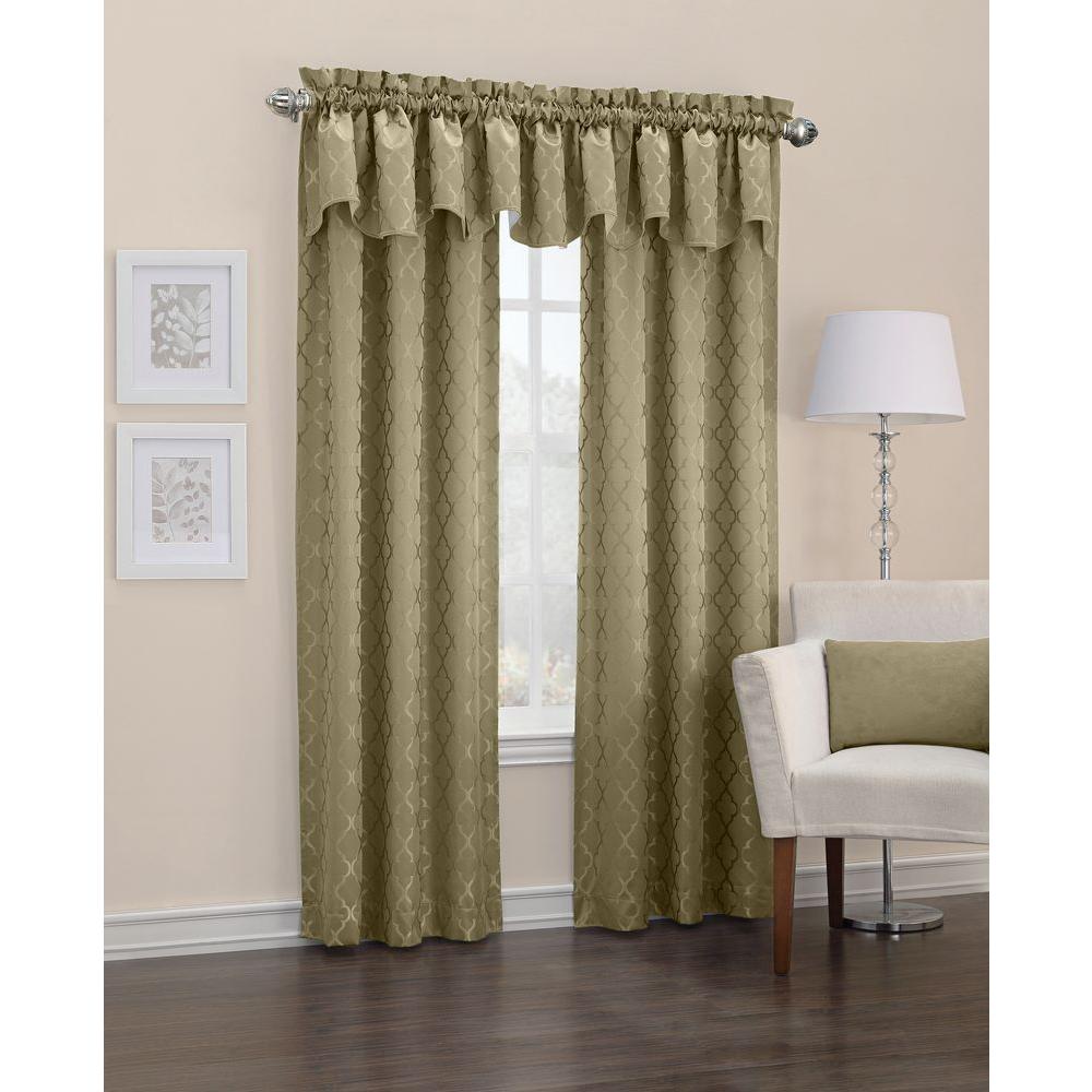 UPC 029927387940 product image for Sun Zero Curtains & Drapes Danvers Taupe Thermal Lined Curtain Panel (Price Vari | upcitemdb.com