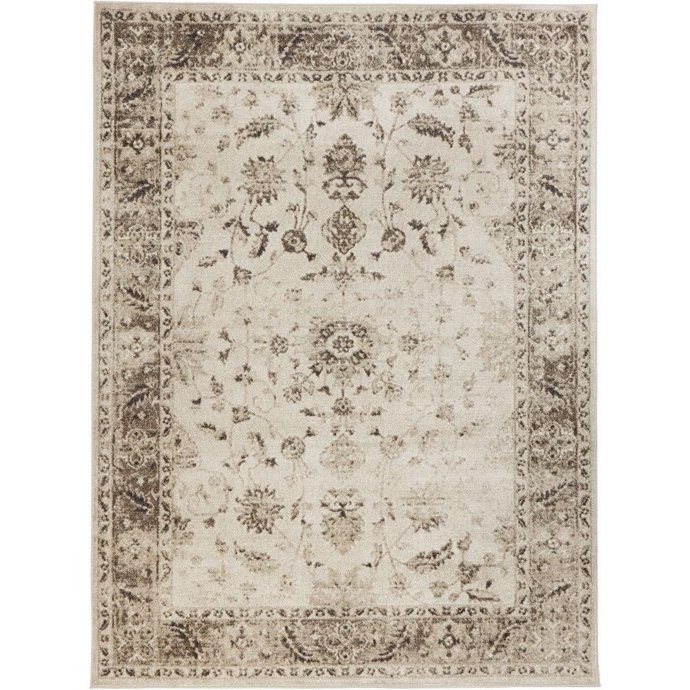 Old Treasures Beige 9 Ft X 13 Area Rug