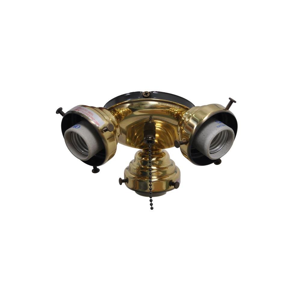 Transitional Ceiling Fan Light Kits Parts The Flemish Brass Ceiling Fan Replacement Light Kit
