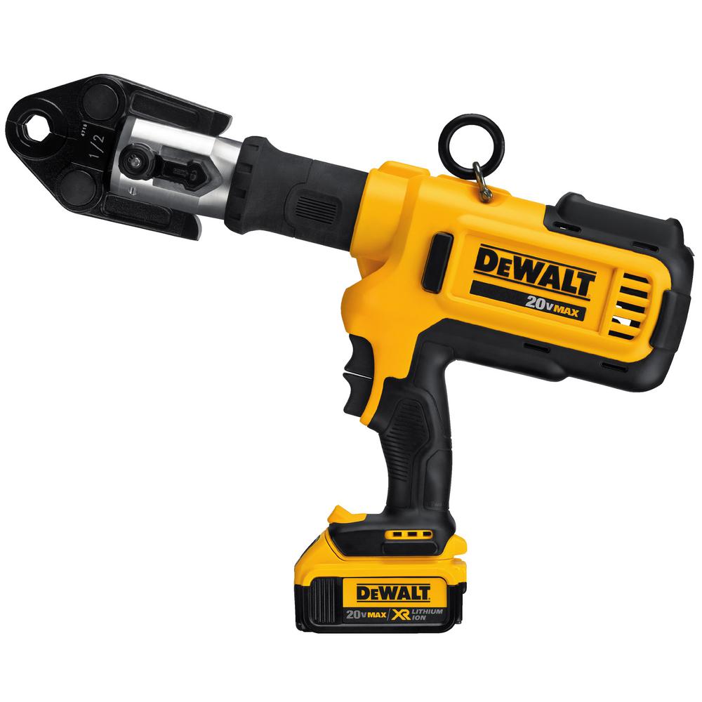 Dewalt 20-Volt MAX Lithium-Ion Cordless Copper Pipe Crimper with (2) Batteries... by DEWALT