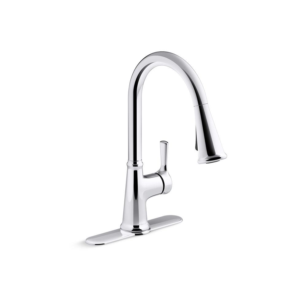 Kohler Rubicon Single Handle Pull Down Sprayer Kitchen