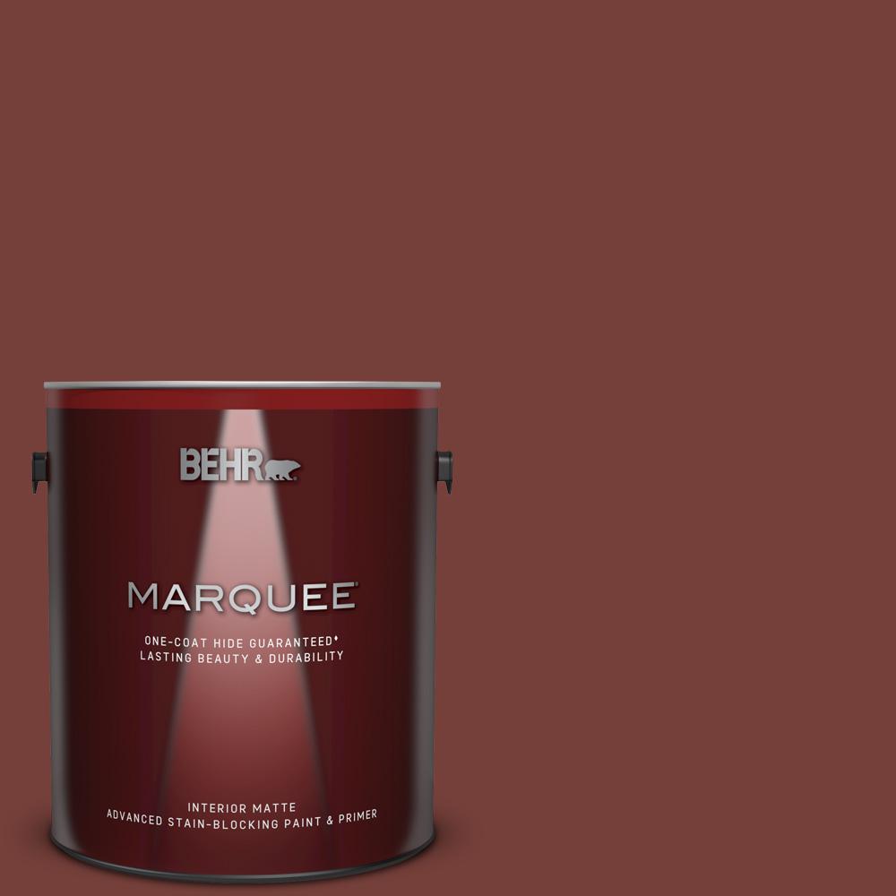 Behr Premium Plus Ultra 8 Oz S170 7 Dark Cherry Mocha Matte S170 7 Dark Cherry Mocha One Coat Hide Matte Interior