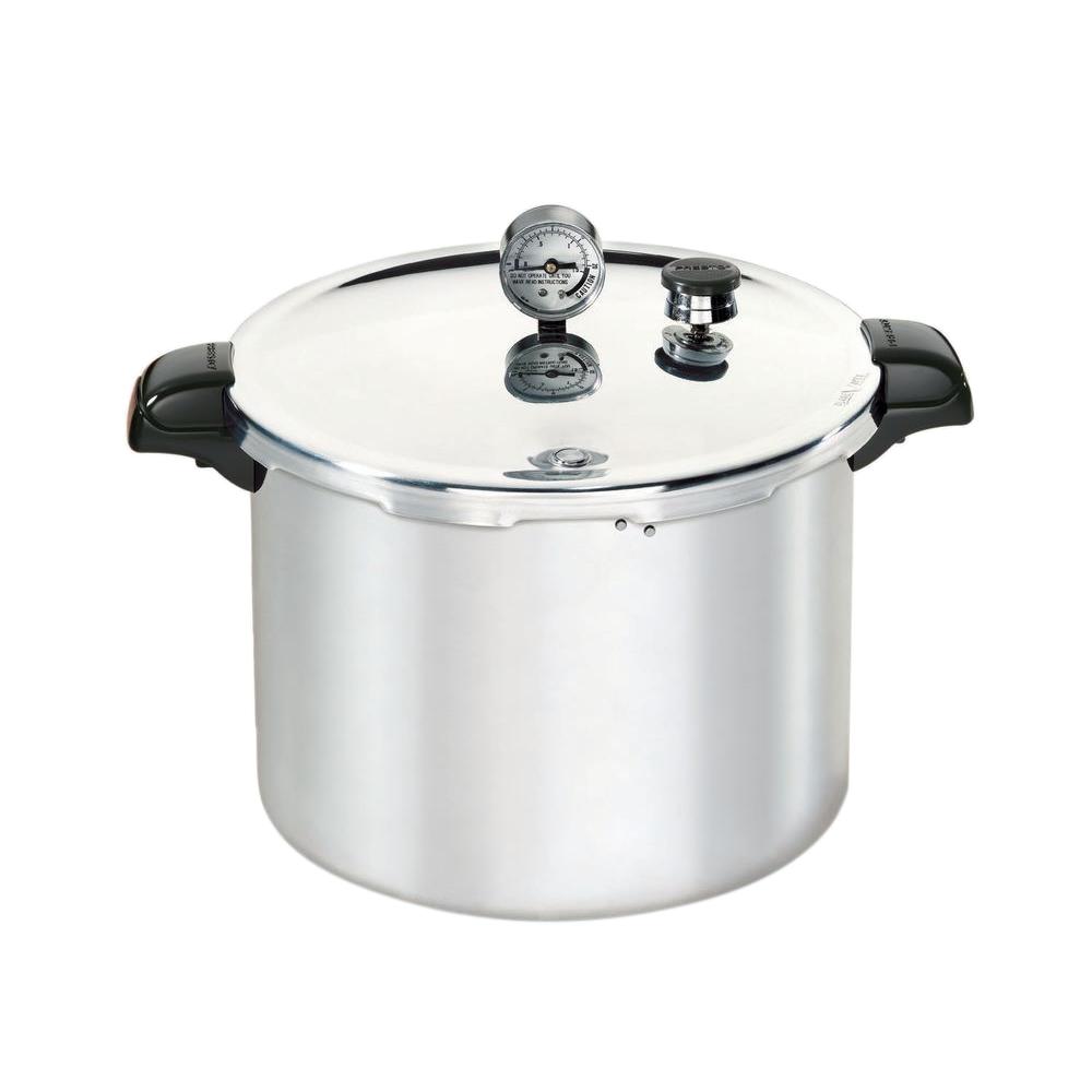 Presto 16 Qt. Aluminum Pressure Cooker-01755 - The Home Depot