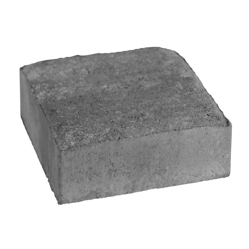 Oldcastle London Cobble 6 in. x 6 in. x 2.38 in. Sable Blend Concrete Paver-10150336 - The Home 