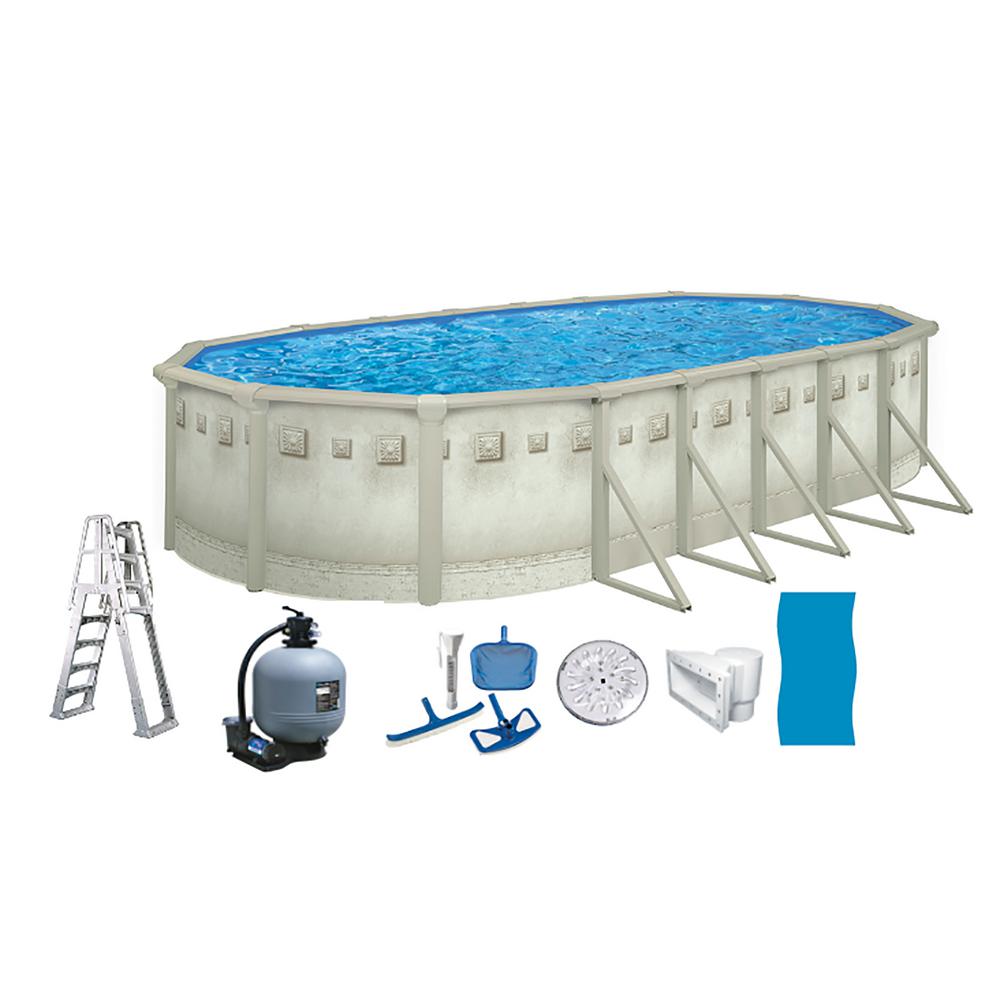 oval hard sided pool