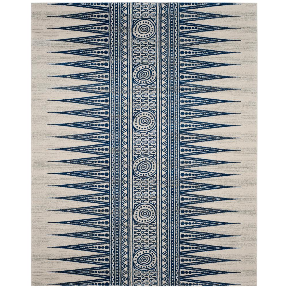 Safavieh Evoke Silver/Ivory 8 ft. x 10 ft. Area RugEVK256S8 The