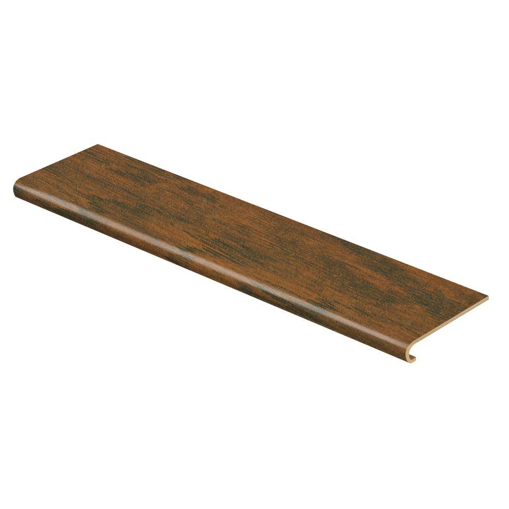 Cap A Tread Dark Brown Hickory 94 in. Length x 121/8 in. Depth x 111/
