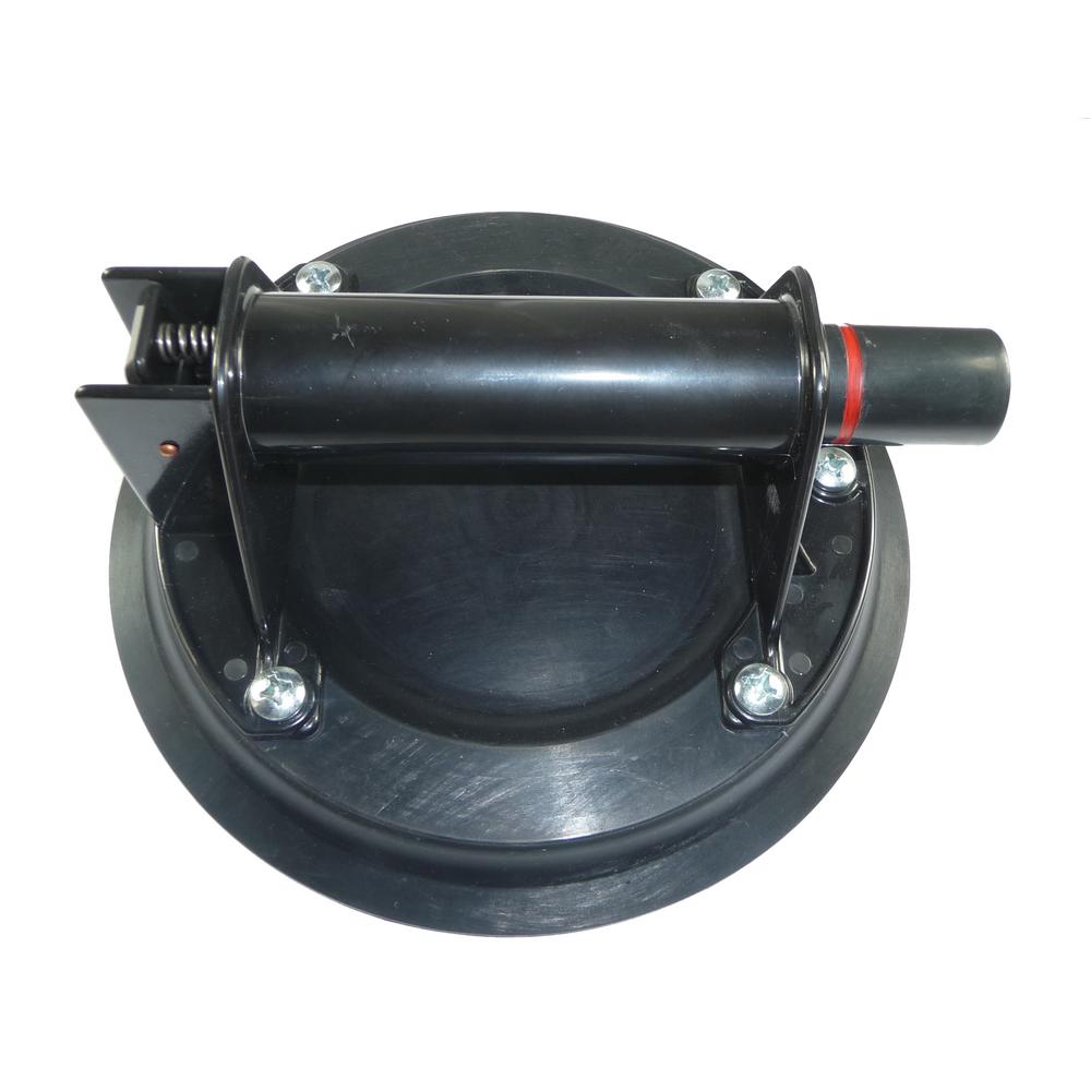 ADT 8 in. Vacuum Suction Cup with Lexan Handle for Lifting Glass