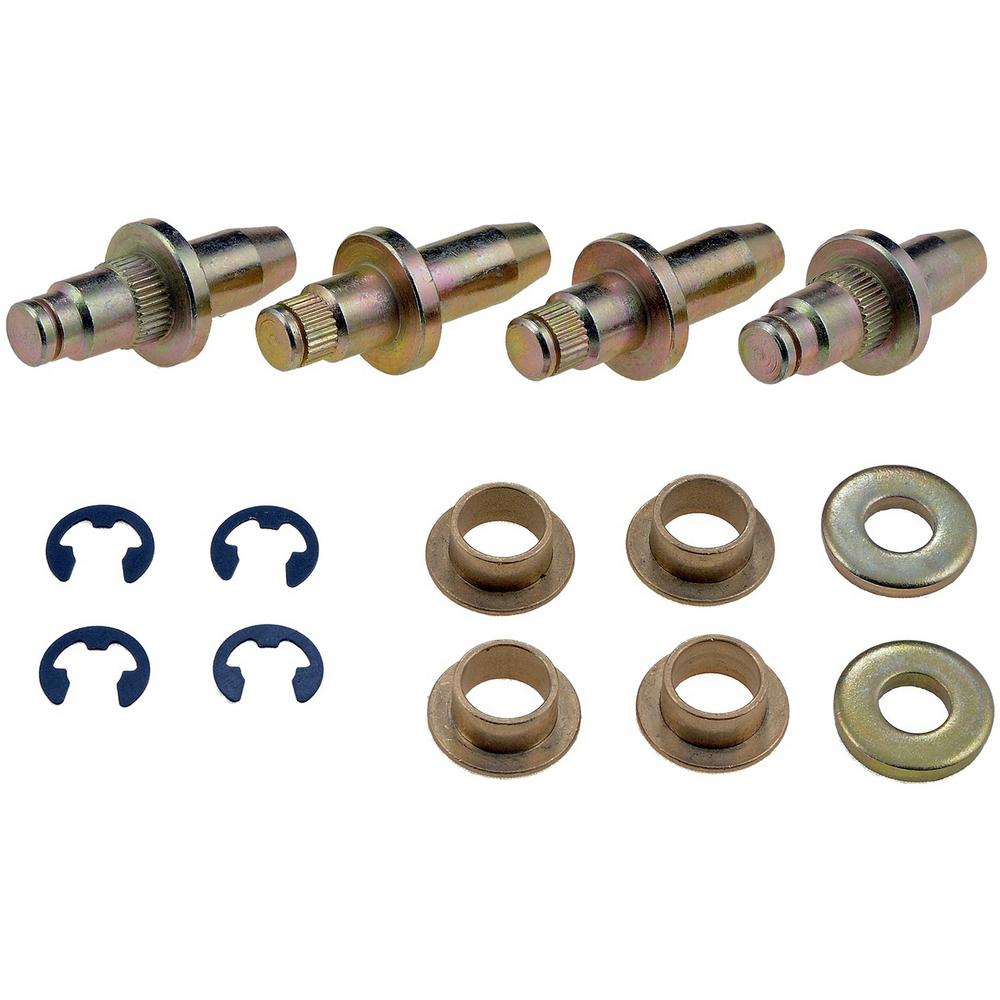 HELP Door Hinge Pin And Bushing Kit 4 Pins, 4 Bushings, 2 Washers