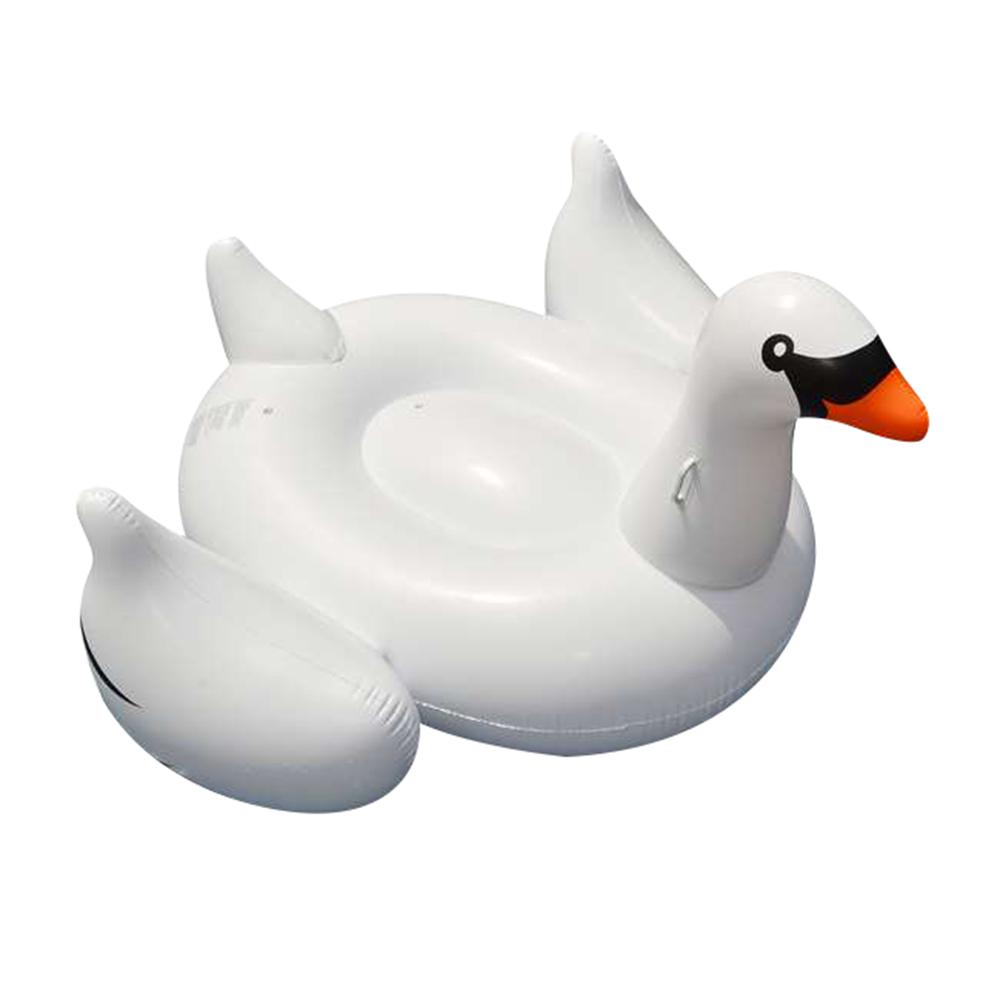 inflatable pool swan