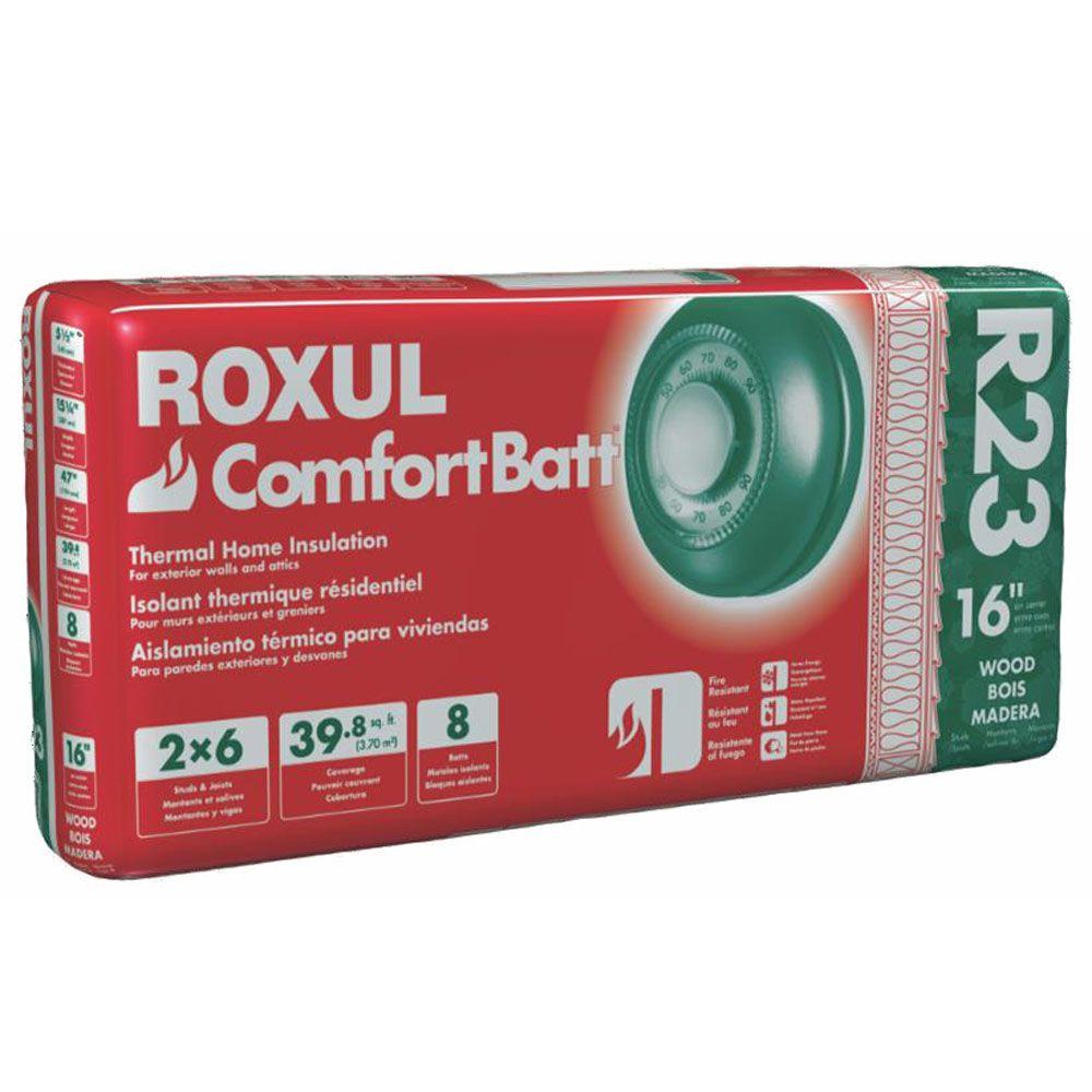  Roxul ComfortBatt 5 1 2 in x 15 1 4 in x 47 in R 23 