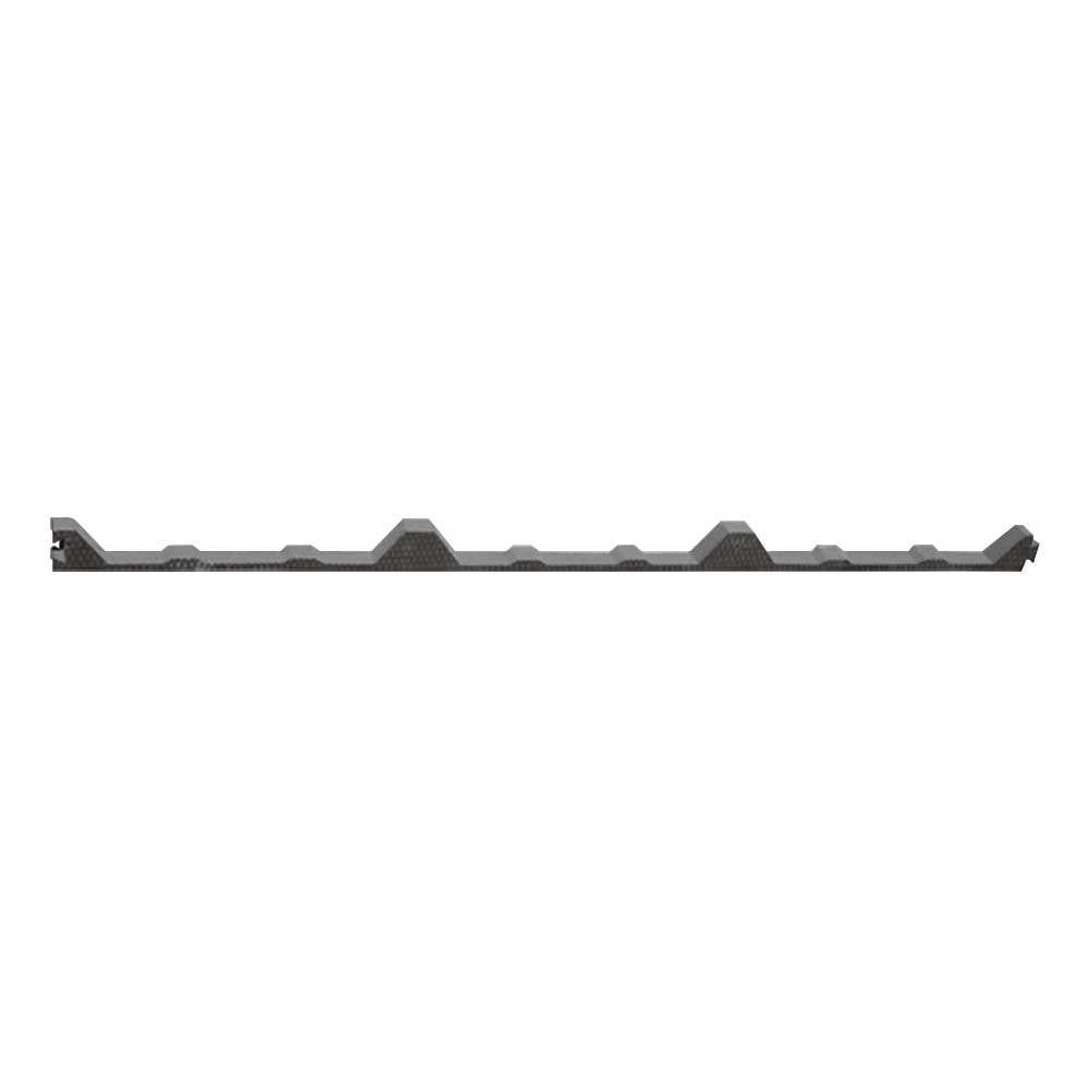 Construction Metals 3 ft. Inside Closure Strip Foam PBR Roof Accessory in GrayPBRCLSINEA The
