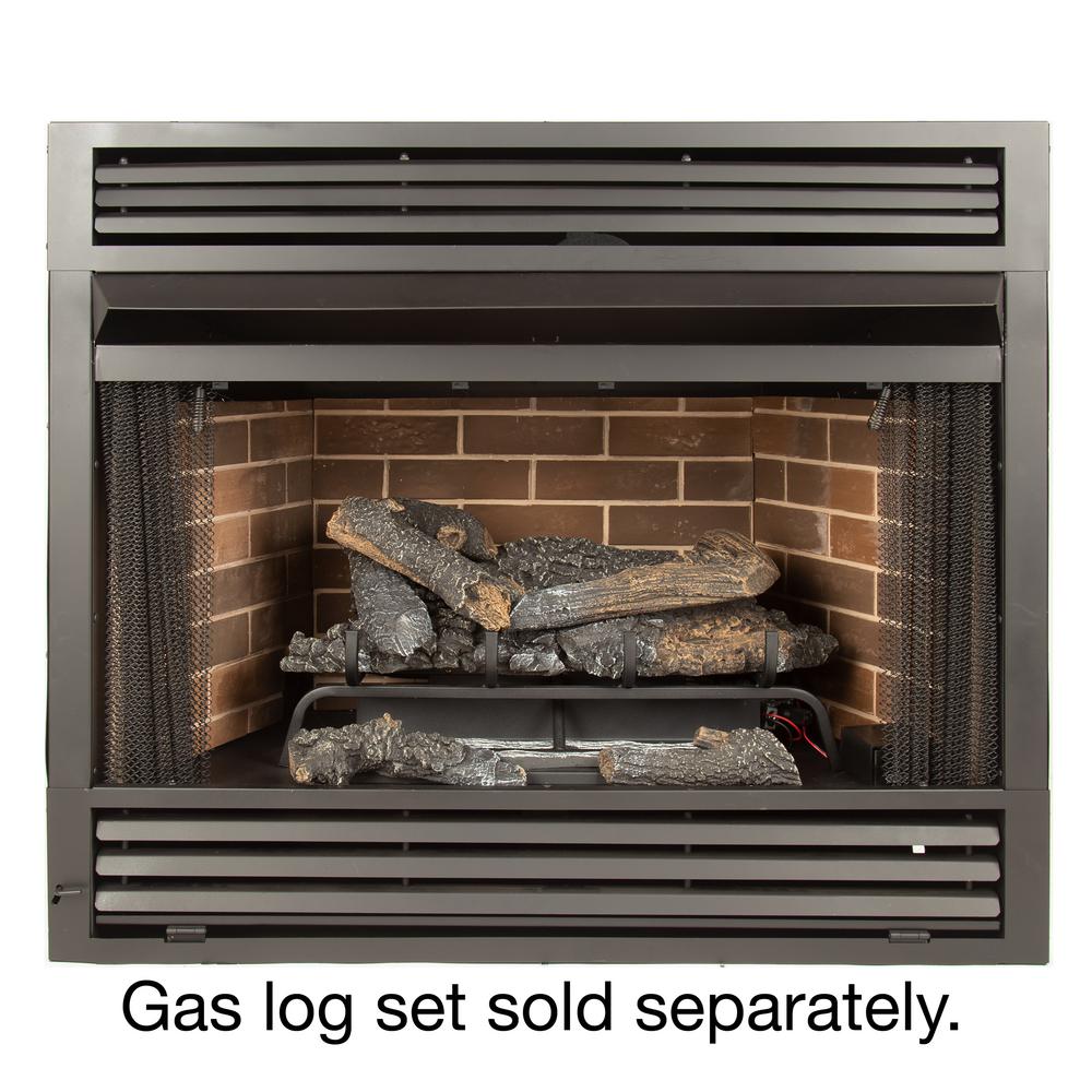 zero clearance gas fireplace installation