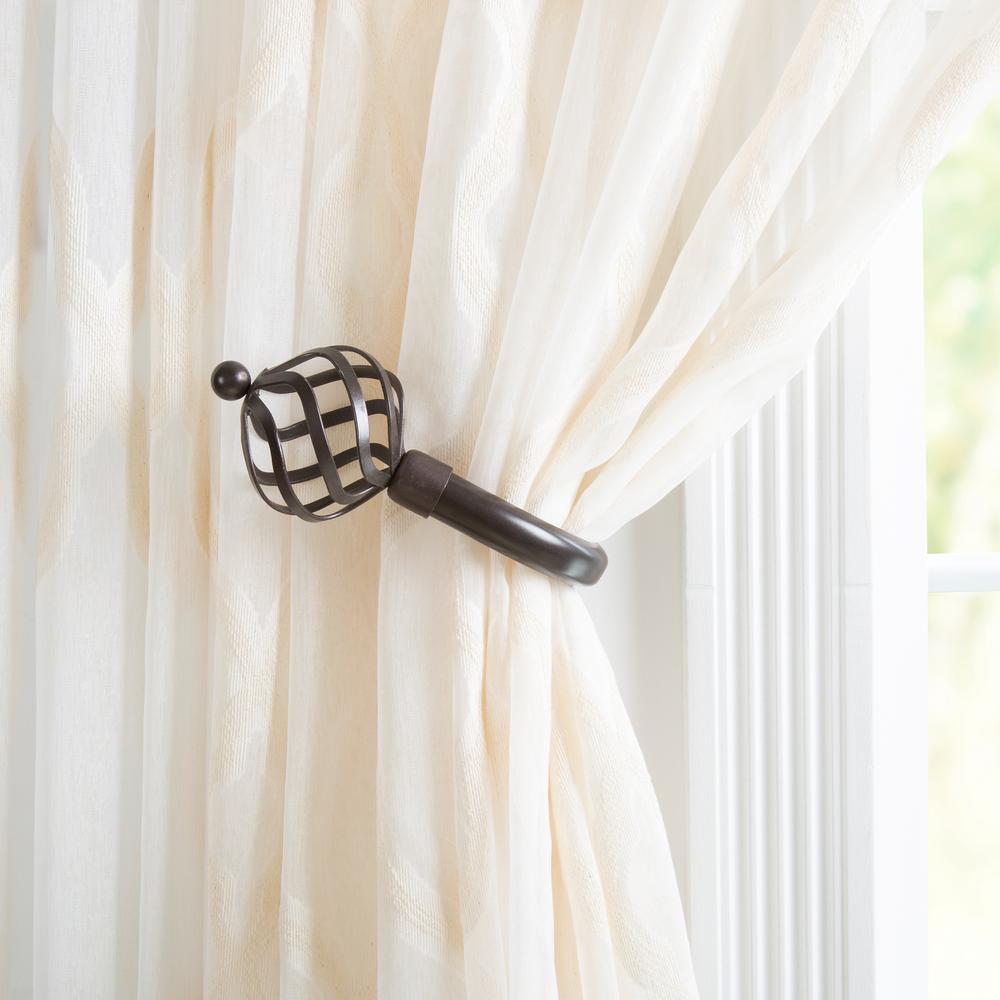 Curtain Holdbacks & Tie Backs - Curtain Rods & Hardware - The Home Depot