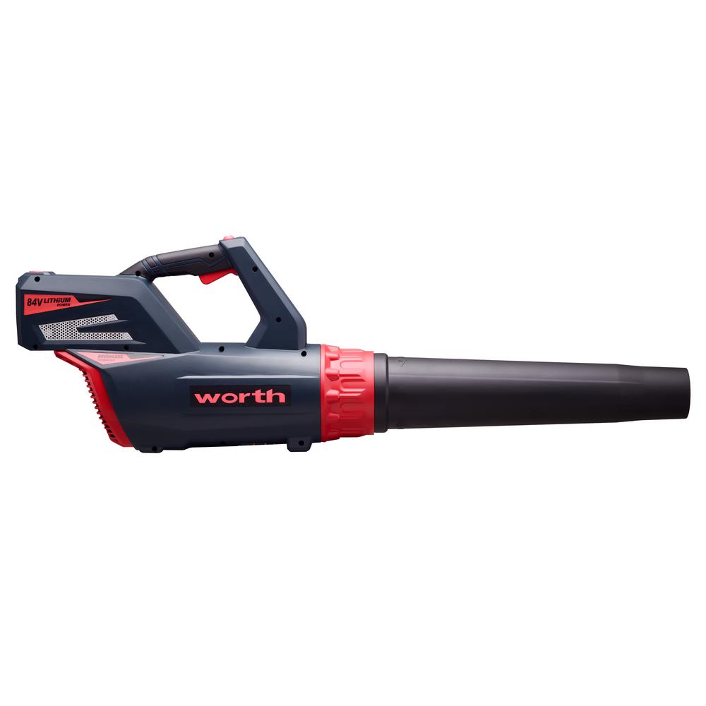 Worth Garden 125 MPH 500 CFM 84-Volt Brush-less Motor Plastic Lithium Battery... by Worth Garden