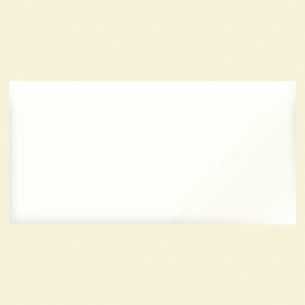 White 0 No Foot Traffic Wall Bullnose Surface Cap Tile Trim Ritten House 3 In X 6 White Ceramic Bullnose Wall Tile