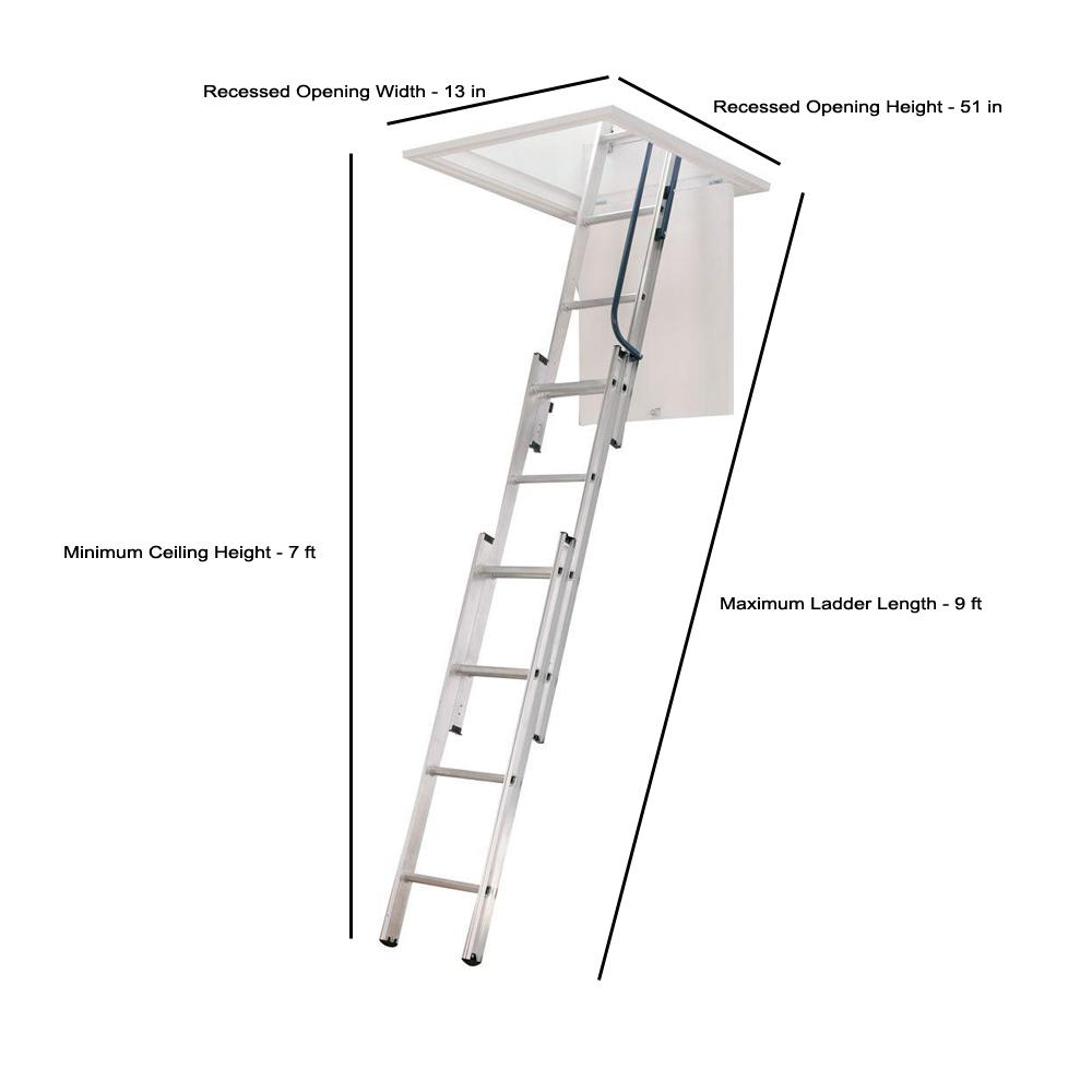 Pull Down Attic Stair Replacement Parts Image Balcony