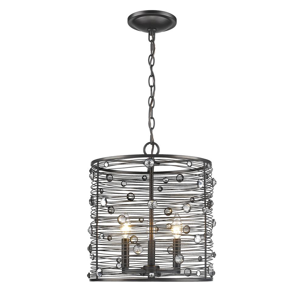 Westinghouse Stella Mira 3 Light Oil Rubbed Bronze With Highlights Bijoux 3 Light Brushed Etruscan Bronze Pendant