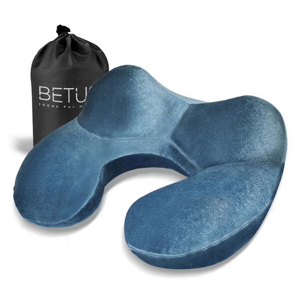 Betus Travel Neck Pillow Inflatable Neck Pillow For Airplanes