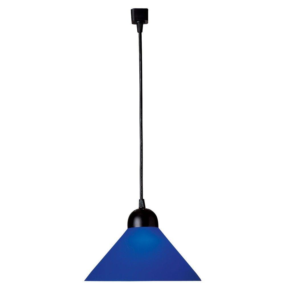 Juno Trac Lites Line Voltage Blue Decorative Pendant