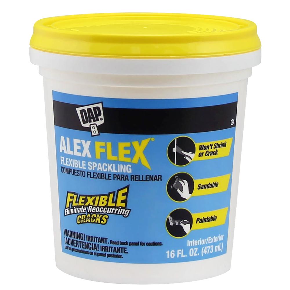 Dap Alex Flex 16 Oz High Performance Spackling Paste 18742 The