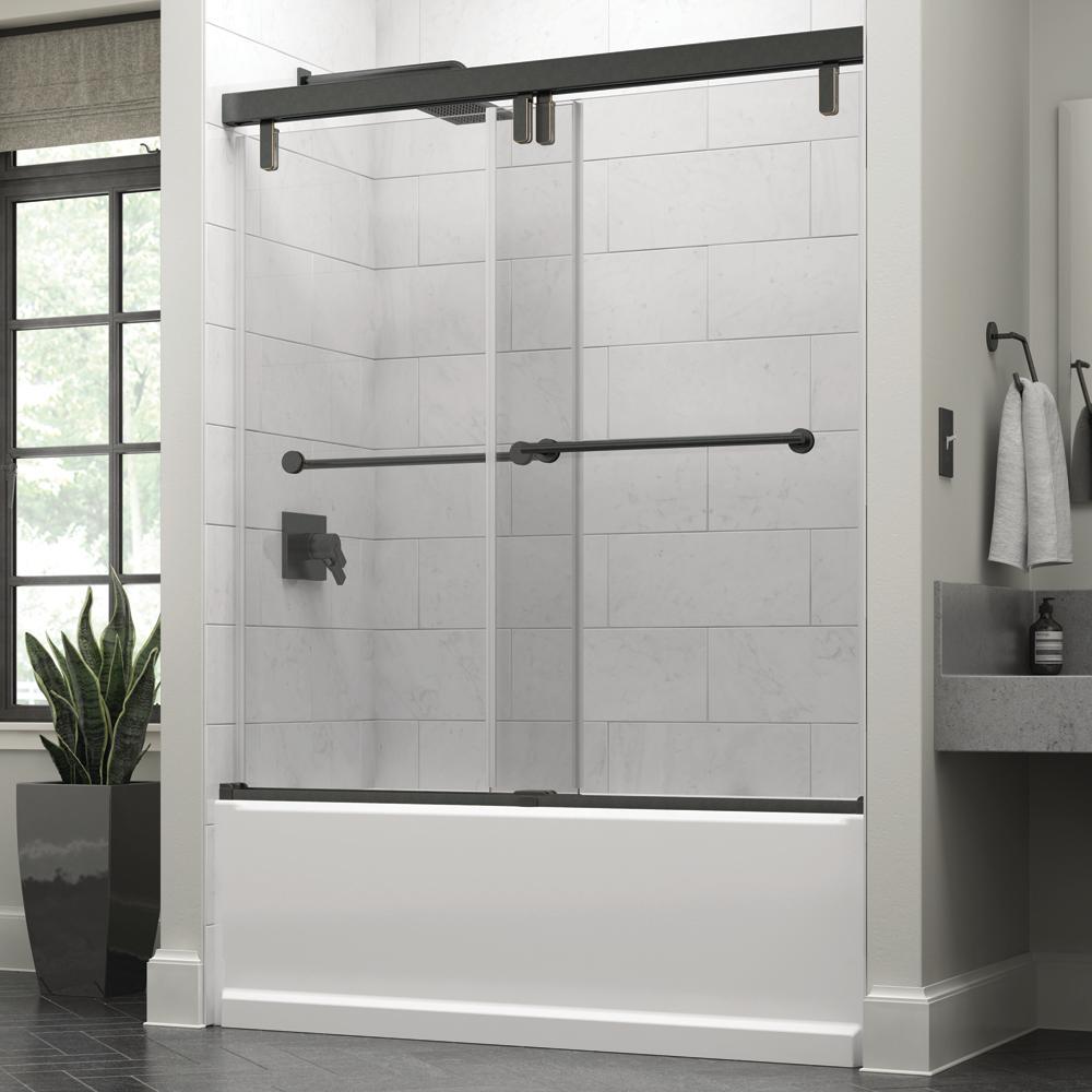 Delta Bronze Bathtub Doors Bathtubs The Home Depot