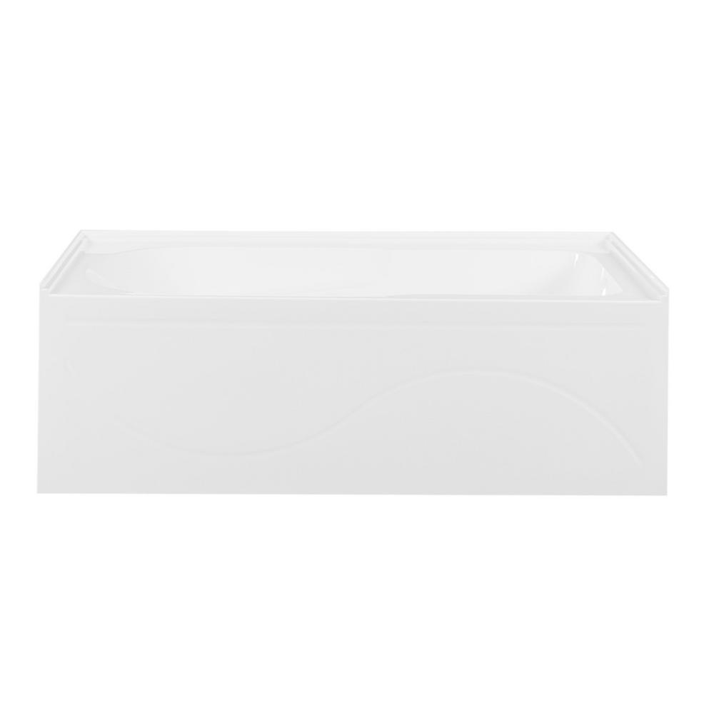 Kingston Brass Aqua Eden Margaret 60 In Acrylic Right Hand Drain Rectangular Alcove Bathtub White Hhvtap603022r The Home Depot - Sparta 60 X 30 Alcove Soaking Bathtub Kingston Brass Aqua Eden Margaret 60 In Acrylic Right Hand Drain Rectangular Alcove Bathtub White Hhvtap603022r The Home Depot - Sparta 60 X 30 Alcove Soaking Bathtub