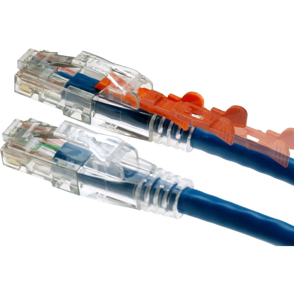 NTW 7 ft. Lockable CAT6 Patented netLock Network RJ45 Patch Cable and Snagless, BlueNLU6K NTW 7 ft. Lockable CAT6 Patented netLock Network RJ45 Patch Cable and Snagless, BlueNLU6K