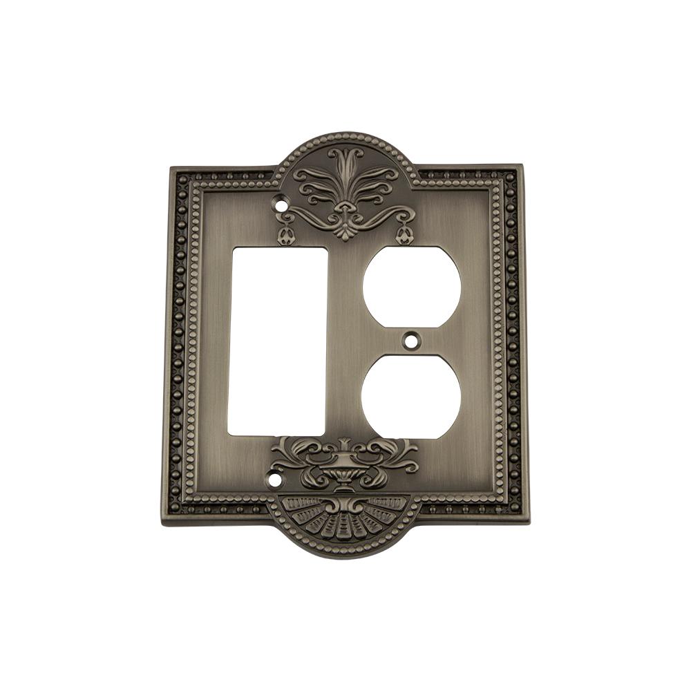 Metal Pewter Wall Plates Jacks The Home Depot